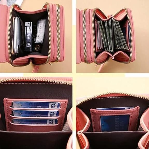 Multi-Compartment Phone Wallet Bag